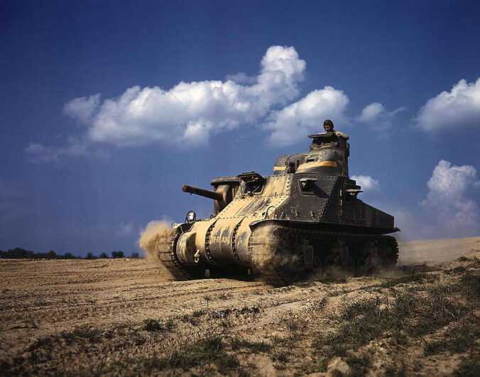 Americký tank.